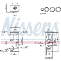 Air conditioning expansion valve