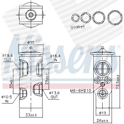 AIR CONDITIONING EXPANSION VALVE - 5