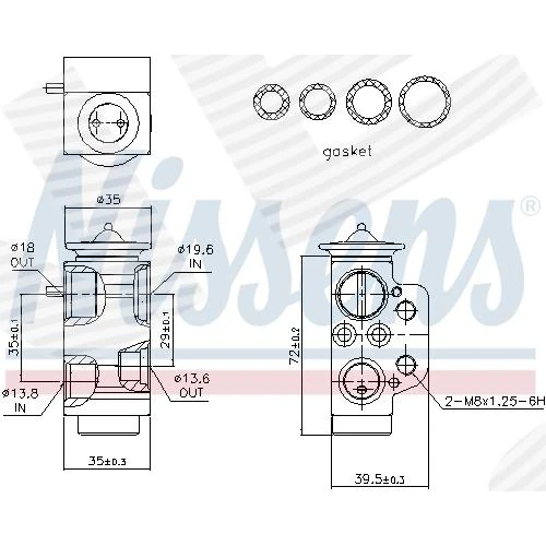 AIR CONDITIONING EXPANSION VALVE - 5