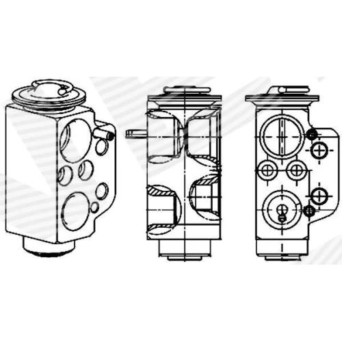 AIR CONDITIONING EXPANSION VALVE - 1