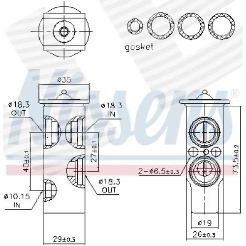 AIR CONDITIONING EXPANSION VALVE - 5