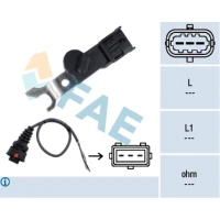 Sadales vārpstas pozīcijas sensors