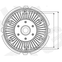 Sajūga dzesēšanas ventilators