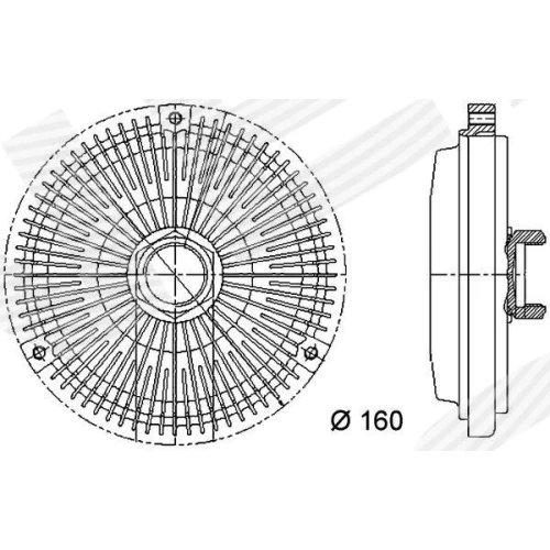 ВЕНТИЛЯТОР ОХЛАЖДЕНИЯ СЦЕПЛЕНИЯ - 1