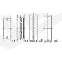 Crankshaft bearings