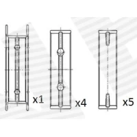 Crankshaft bearings