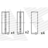 Crankshaft bearings