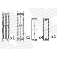 Crankshaft bearings