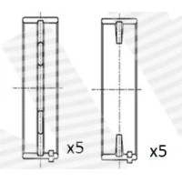 Crankshaft bearings