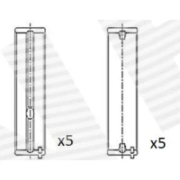 Crankshaft bearings