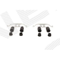 Disc brake pad accessory kit