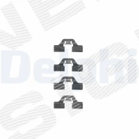 Disc brake pad accessory kit