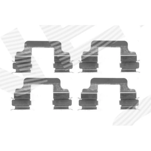 DISC BRAKE PAD ACCESSORY KIT - 0