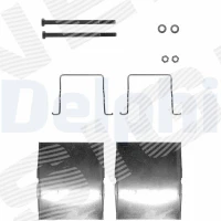 Disc brake pad accessory kit