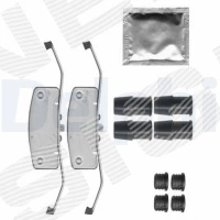 Disc brake pad accessory kit