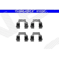 Disc brake pad accessory kit