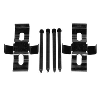 Disc brake pad accessory kit