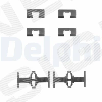 Disc brake pad accessory kit