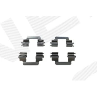 Disc brake pad accessory kit