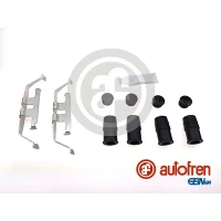 Disc brake pad accessory kit