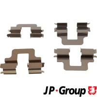 Disc brake pad accessory kit