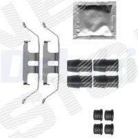 Disc brake pad accessory kit