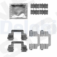 Disc brake pad accessory kit