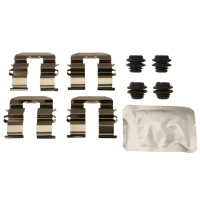 Disc brake pad accessory kit