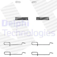 Disc brake pad accessory kit