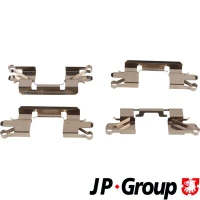 Disc brake pad accessory kit