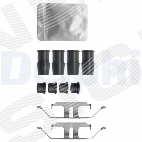 DISC BRAKE PAD ACCESSORY KIT - 0