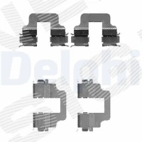 Disc brake pad accessory kit