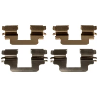 Disc brake pad accessory kit