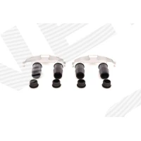 Disc brake pad accessory kit