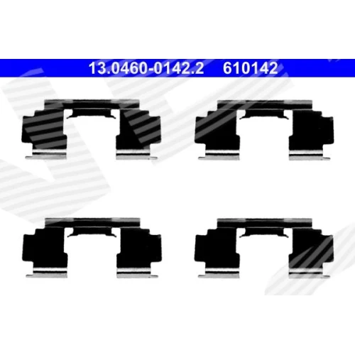 DISC BRAKE PAD ACCESSORY KIT - 0