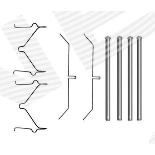 КОМПЛЕКТ ПРИНАДЛЕЖНОСТЕЙ ДЛЯ ТОРМОЗНЫХ КОЛОДОК - 0
