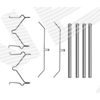 комплект принадлежностей для тормозных колодок