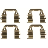 Disc brake pad accessory kit