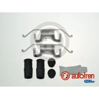 Disc brake pad accessory kit