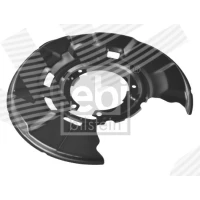 Dust brake shield