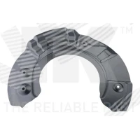 Dust brake shield