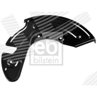 Dust brake shield