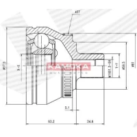 Driveshaft joint kit