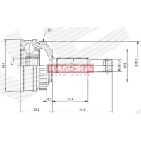 Driveshaft joint kit