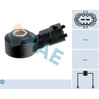 Detonation knock sensor