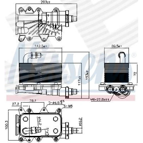 GEARBOX OIL COOLER - 6