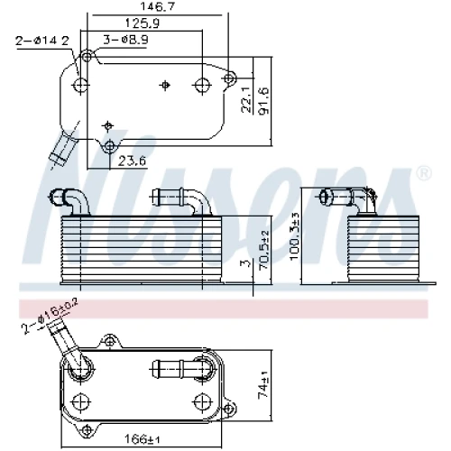 GEARBOX OIL COOLER - 0