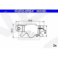 Handbrake accessory kit