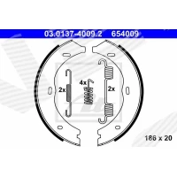 Handbrake brake pads