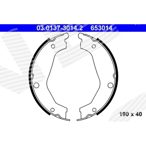 HANDBRAKE BRAKE PADS - 0